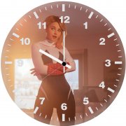 gwen stacy cosplay charm fp wall clock