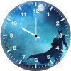 batman fighting crime aa wall clock