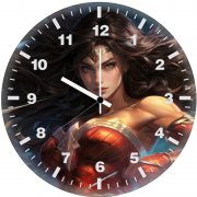 wonder woman hope ux wall clock