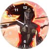 wonder woman with bow je wall clock