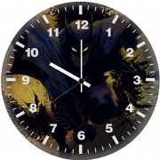 batman art vj wall clock