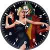 joker and harley quinn twisted romance av wall clock