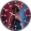spiderman rises 0y wall clock