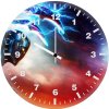 blue beetle xolo mariduena t5 wall clock