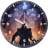 thanos vs captain america hj wall clock
