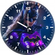 batgirl revolt ok wall clock