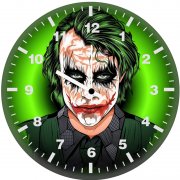 arsenal joker ch wall clock