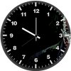 joker typography jb wall clock