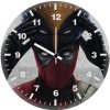 wolverine and deadpool mask off le wall clock