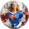 supergirl ready mp wall clock