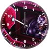 venom driving truck spiderman fx wall clock