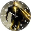 black adam laser eyes t4 wall clock