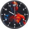 spider man red minimalism a9 wall clock