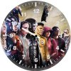 dc cw all superheroes gs wall clock