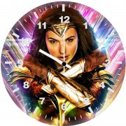 artwonder woman 1984 p7 wall clock