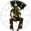 joker alone man gk wall clock