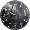 venom digital artwork e6 wall clock