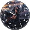 wonder woman bat love dn wall clock