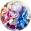 harley quinn mad yr wall clock