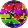spiderman into the spider verse fan art ms wall clock
