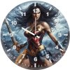 wonder woman battle glory rm wall clock