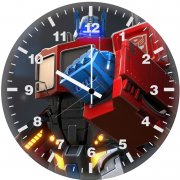 optimus prime transformers forged to fight ki wall clock