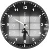 riddler art x1 wall clock