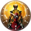 deadpool and wolverine comedy a5 wall clock