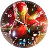iron man fire buster 0a wall clock