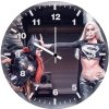 supergirl and batwoman cosplay 95 wall clock