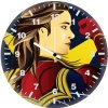 movie captain marvel art vk wall clock