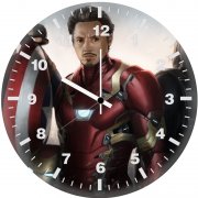3 dudes of marvel fr wall clock
