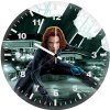 black widow pa wall clock