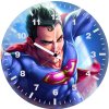 superman outside world 2d wall clock