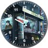 joker walkingux wall clock
