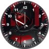 red hood gun na wall clock
