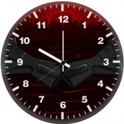 bat signal dark p9 wall clock