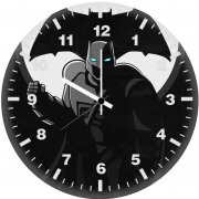batman bat signal logo 5s wall clock