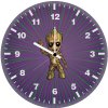 cute baby groot w5 wall clock
