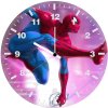 spiderman digital illustration u0 wall clock