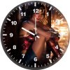 wonder woman mighty defender lh wall clock