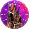 deadpool new yn wall clock