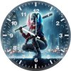 harley quinn resilience ge wall clock
