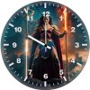 wonder woman sword mastery 2n wall clock