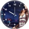 wolverine with bike art 74 wall clock