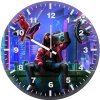miles morales and gwen stacy epic partnership qq wall clock