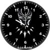 black panther minimal o5 wall clock