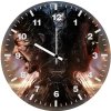 deadpool and wolverine in venom verse 3o wall clock