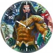 aquaman mera artwork hd wall clock