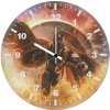 captain america brave new world born to dominate 3l wall clock